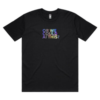 Or we could AI this? Thumbnail